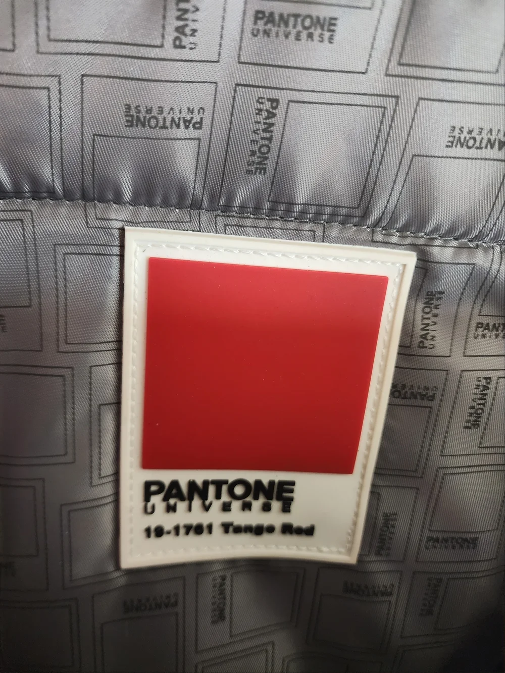Redland London Tango Red Backpack. Pantone Universe
